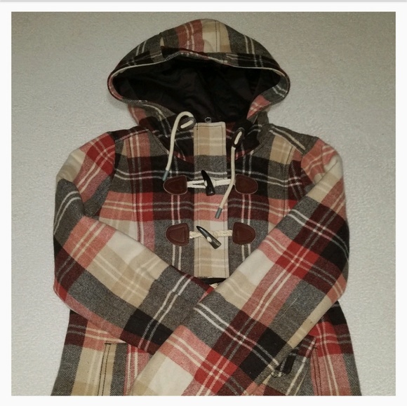 Moving Sale! A&F S toggle coat - Picture 5 of 5